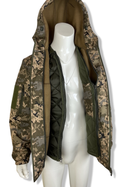Куртка тактическая SoftShell зимняя пиксель размер XXL - изображение 6