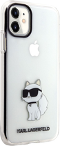 Etui Karl Lagerfeld Ikonik Choupette do Apple iPhone Xr/11 Transparent (3666339118983) - obraz 2