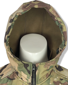 Куртка тактическая SoftShell зимняя мультикам размер M - изображение 7