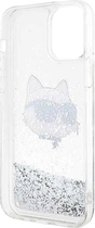 Панель Karl Lagerfeld Glitter Choupette Head do Apple iPhone 12/ 12 Pro Silver (3666339119058) - зображення 2