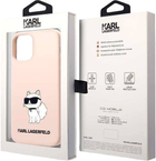 Панель Karl Lagerfeld Silicone Choupette do Apple iPhone 12 /12 Pro Pink (3666339119041) - зображення 3