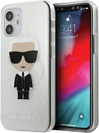 Панель Karl Lagerfeld Glitter Ikonik Karl do Apple iPhone 12 mini Silver (3700740483107) - зображення 2