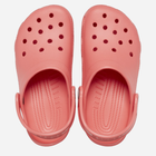 Дитячі крокси для дівчинки Crocs Classic Clog TCR206990 25-26 Коралові (196265304516) - зображення 4