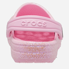 Crocsy dziecięce dla dziewczynki Crocs Classic Glitter Clog TCR206992 22-23 Różowe (196265255405) - obraz 5
