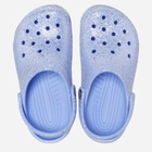 Підліткові крокси для дівчинки Crocs Classic Glitter Clog KCR206993 38-39 Світло-сині (196265217106) - зображення 4