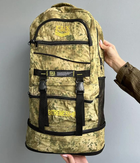 Тактичний рюкзак для військових РЮК05 55-60 л. Хакі мілітарі - зображення 3