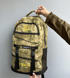 Тактический рюкзак для военных РЮК05 55-60 л. Хаки милитари - изображение 4
