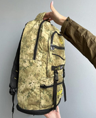 Тактичний рюкзак для військових РЮК05 55-60 л. Хакі мілітарі - зображення 5