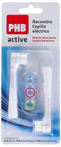 Wymienne głowice dla elektrycznej szczoteczki do zębów PHB Active Adult Electric Tootbrush Head Refill 2 st (8437010510717) - obraz 1
