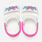 Sandały dziecięce dla dziewczynki Crocs Classic Embellished Sandal TCR207803 27-28 Białe (196265224036) - obraz 3
