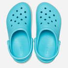 Дитячі крокси для дівчинки Crocs Off Court Clog KCR208477 33-34 Блакитні (196265325009) - зображення 3
