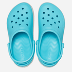 Дитячі крокси для дівчинки Crocs Off Court Clog TCR208479 23-24 Блакитні (196265325252) - зображення 3
