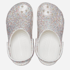 Дитячі крокси для дівчинки Crocs Classic Sprinkle Glitter Clogt CR208571 24-25 Білі (196265326129) - зображення 3