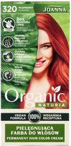 Farba do włosów Joanna Naturia Organic pielęgnująca 320 Płomienny 100 ml (5901018020231) - obraz 1