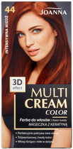 Farba do włosów Joanna Multi Cream Color 44 Intensywna Miedź 100 ml (5901018013332) - obraz 1