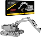 Коллекционная модель-конструктор Metal Time Tireless Digger Механическая модель экскаватора (MT043)