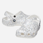 Chodaki dziecięce dla dziewczynki Crocs Classic Starry Glitter Clog KCR208619 33-34 Białe (196265332960) - obraz 2