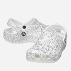 Дитячі крокси для дівчинки Crocs Classic Starry Glitter Clog TCR208620 23-24 Білі (196265333059) - зображення 2