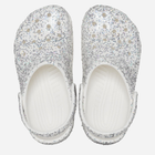 Дитячі крокси для дівчинки Crocs Classic Starry Glitter Clog TCR208620 23-24 Білі (196265333059) - зображення 3