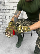 Тактичні флісові рукавички Tactical Gloves Multicam L - изображение 1