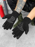 Тактичні флісові рукавички Tactical Gloves Black XXL - зображення 2