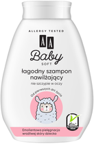 Szampon do włosów AA Baby Soft łagodny nawilżający 250 ml (5900116063782) - obraz 1