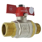 Кран шаровой прямой SOLOMON 1/2" ЗЗ ЧМ PN40 В1008