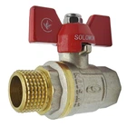 Кран шаровой прямой SOLOMON 1/2" ЗВ ЧМ PN40 В1008