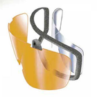 Окуляри захисні з ущільнювачем Anti-Fog, жовті Pyramex i-Force XL (amber) - зображення 8