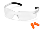 Захисні окуляри Pyramex Ztek (clear) Combo, прозорі (беруші в комплекті) - изображение 1
