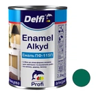 Эмаль ПФ 115 зеленая Delfi 2,8 кг