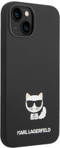 Панель Karl Lagerfeld Silicone Choupette Body для Apple iPhone 14 Black (3666339076559)