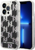 Панель Karl Lagerfeld Liquid Glitter Monogram для Apple iPhone 14 Pro Max Black (3666339076269) - зображення 2