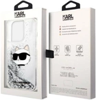 Панель Karl Lagerfeld Glitter Choupette Head для Apple iPhone 14 Pro Max Silver (3666339086954) - зображення 2