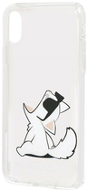 Etui Karl Lagerfeld Choupette Fun do Apple iPhone X/Xs Transparent (3700740435984) - obraz 2