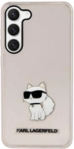 Панель Karl Lagerfeld Ikonik Choupette для Samsung Galaxy S23 Ultra Pink (3666339117757) - зображення 1