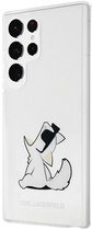 Etui Karl Lagerfeld Choupette Fun do Samsung Galaxy S23 Ultra Transparent (3666339114862) - obraz 4
