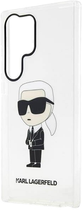 Etui Karl Lagerfeld Ikonik Karl Lagerfeld do Samsung Galaxy S23 Ultra Transparent (3666339117818) - obraz 4