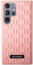 Etui Karl Lagerfeld 3D Monogram do Samsung Galaxy S23 Ultra Pink (3666339117993) - obraz 2