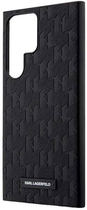 Etui Karl Lagerfeld Saffiano Mono Metal Logo do Samsung Galaxy S23 Ultra Black (3666339117931) - obraz 3