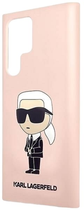 Etui Karl Lagerfeld Silicone Ikonik do Samsung Galaxy S23 Ultra Pink (3666339117634) - obraz 3