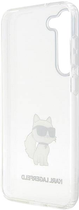 Панель Karl Lagerfeld Ikonik Choupette для Samsung Galaxy S23 Transparent (3666339117702) - зображення 2