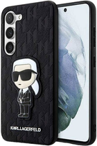 Панель Karl Lagerfeld Saffiano Monogram Ikonik для Samsung Galaxy S23 Black (3666339117825) - зображення 3