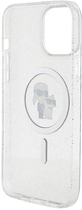 Etui Karl Lagerfeld Karl&Choupette Glitter MagSafe do Apple iPhone 13 Pro Max Transparent (3666339162702) - obraz 3