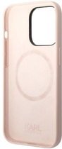 Etui Karl Lagerfeld Silicone Karl&Choupette Magsafe do Apple iPhone 14 Pro Light Pink (3666339078133) - obraz 2