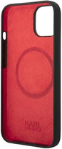 Etui Karl Lagerfeld Silicone Plaque Magsafe do Apple iPhone 14 Plus Black (3666339078164) - obraz 2