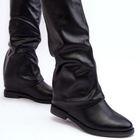 Жіночі чоботи Tercella 39 Чорні (5905677021509) - зображення 4