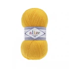 Пряжа Alize Lanagold 800 216-Жовтий
