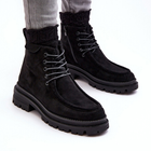 Жіночі черевики низькі Apolosi 37 Чорні (5905677943665) - зображення 3