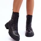 Жіночі черевики S.Barski MR870-25 39 Чорні (5905677923612) - зображення 3